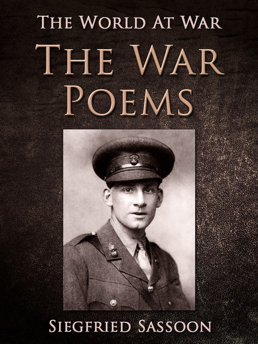Title details for The War Poems by Siegfried Sassoon - Available